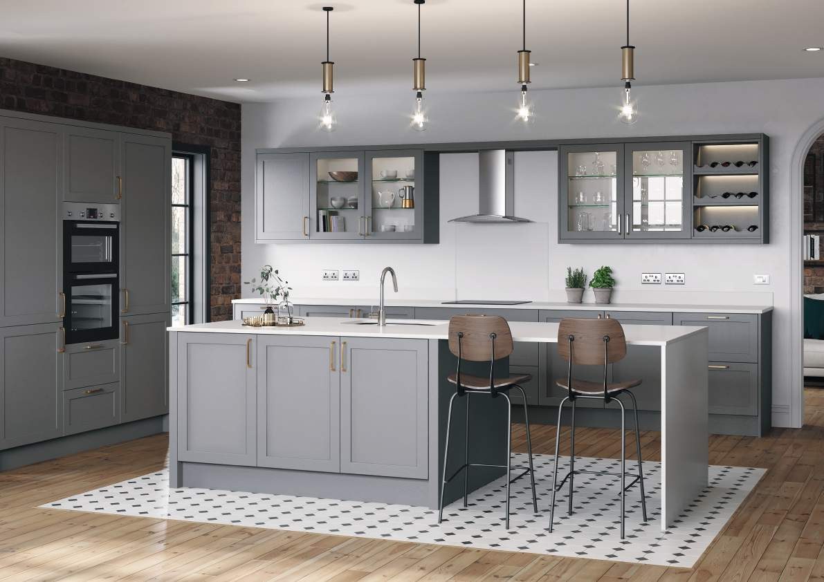 Neves Shaker kitchen range