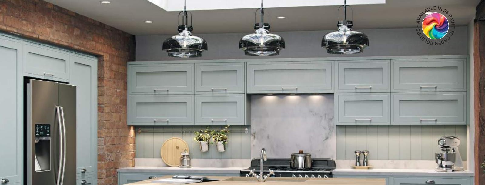 Piave Shaker kitchen range