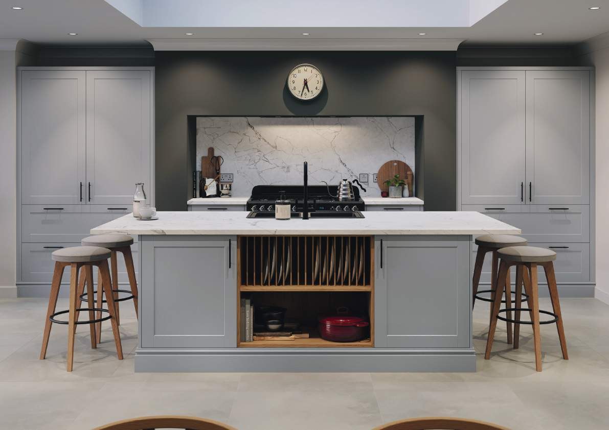 Riva Shaker kitchen range