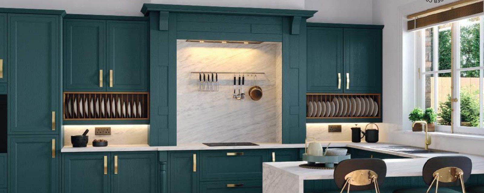 Savio Shaker kitchen range